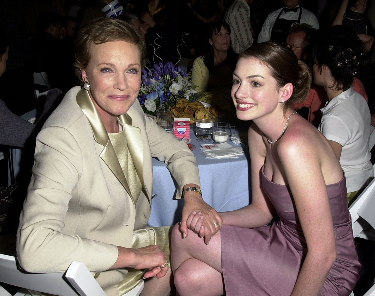 anna hathway, ენ ჰეთვეი, Julie Andrews, პრინცესას დღიურები, princess diaries, 