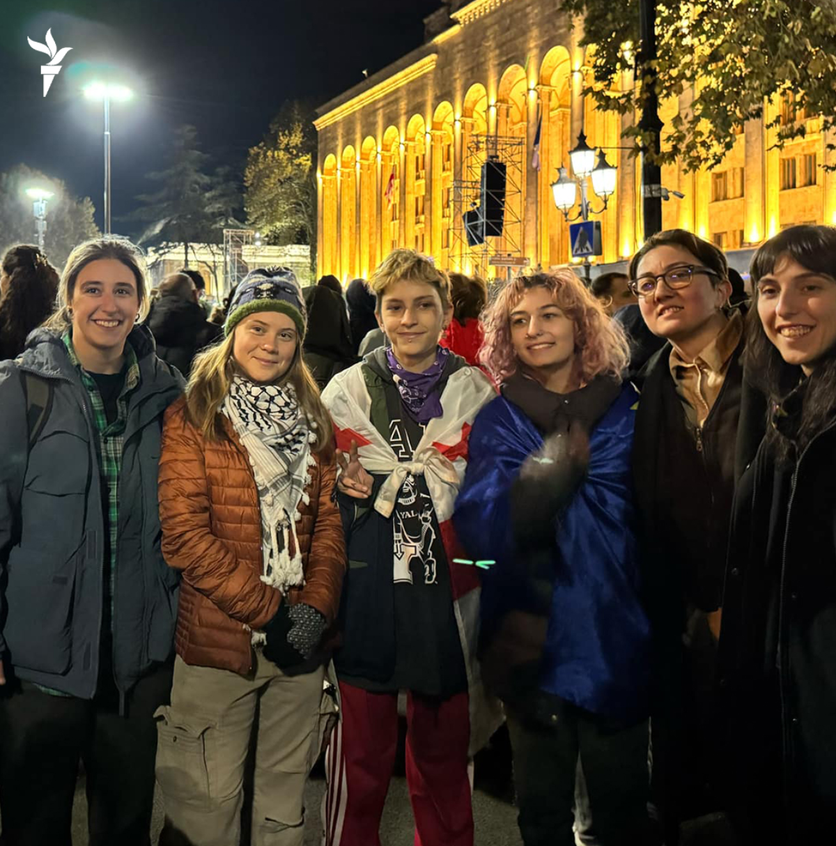 გრეტა ტუნბერგი, Greta Thunberg in Tbilisi, გრეტა ტუნბერგი თბილისში